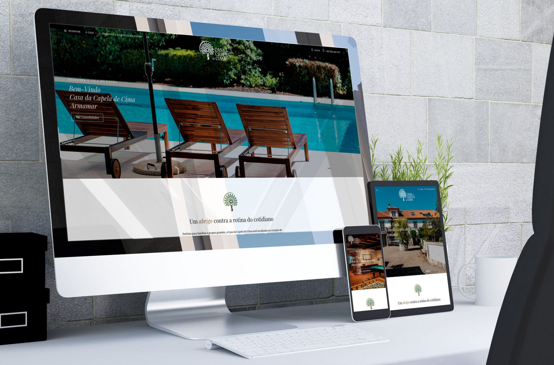 Casa da Capela – Website de Reservas