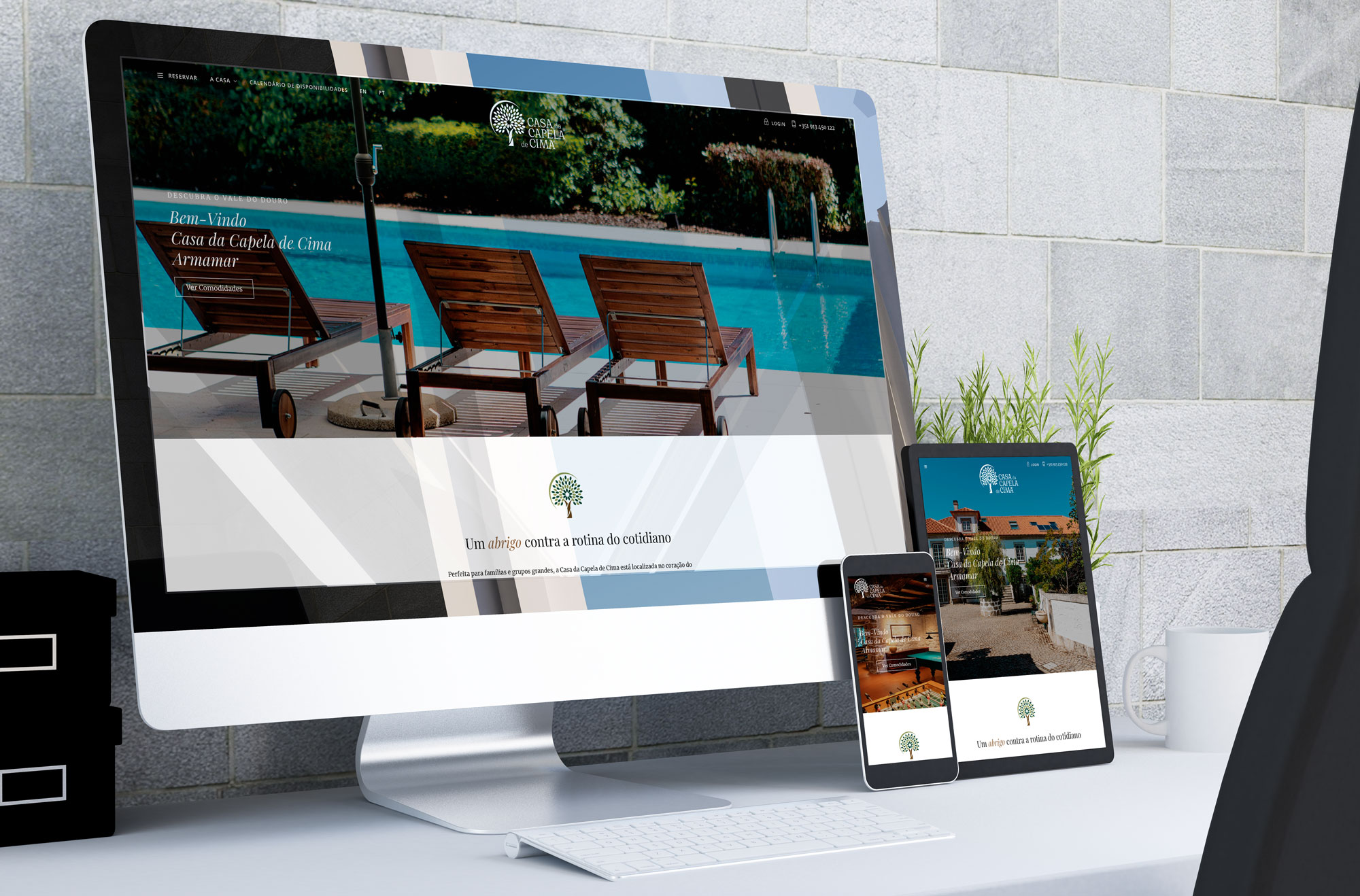Casa da Capela – Website de Reservas
